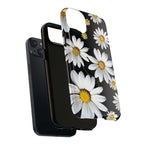 Black Daises iPhone Magsafe Phone Case