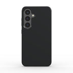 Black Shadow Samsung Dual Layer phone case with glossy finish and shock-absorbing TPU liner