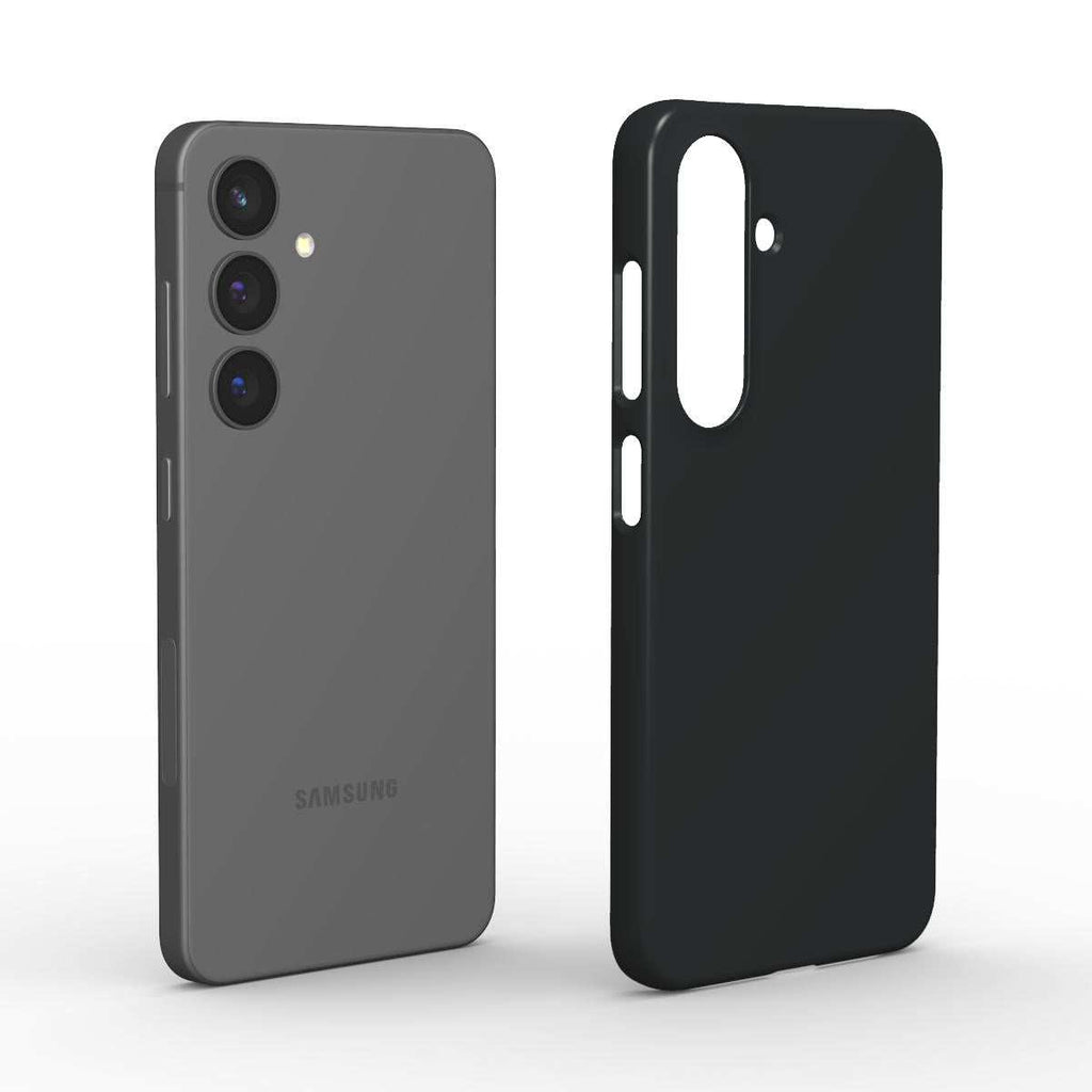 Black Shadow Samsung Slim Phone Case with glossy, ultra-slim design protecting against scratches and drops