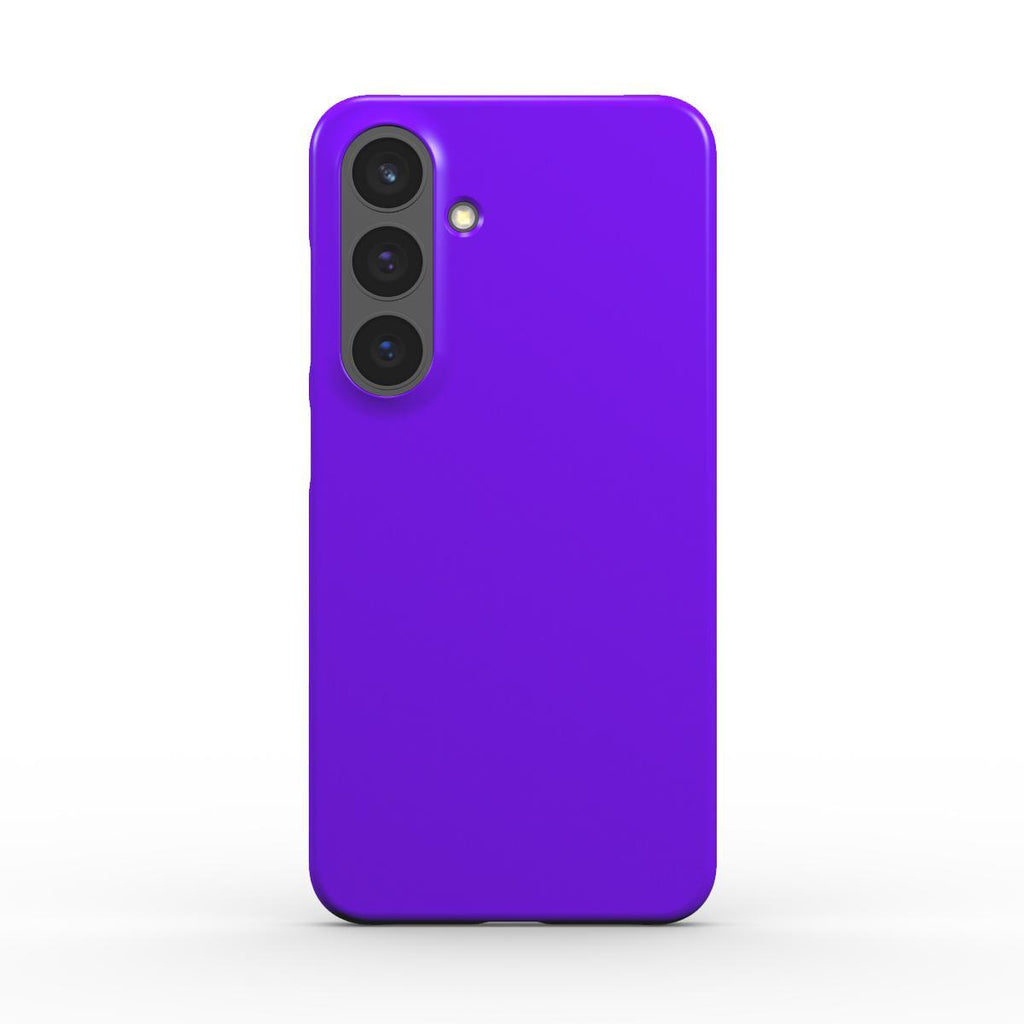 Electric Violet Samsung Slim Phone Case with glossy finish and ultra-slim design