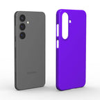 Electric Violet Samsung Slim Phone Case with glossy, ultra-slim design and scratch protection