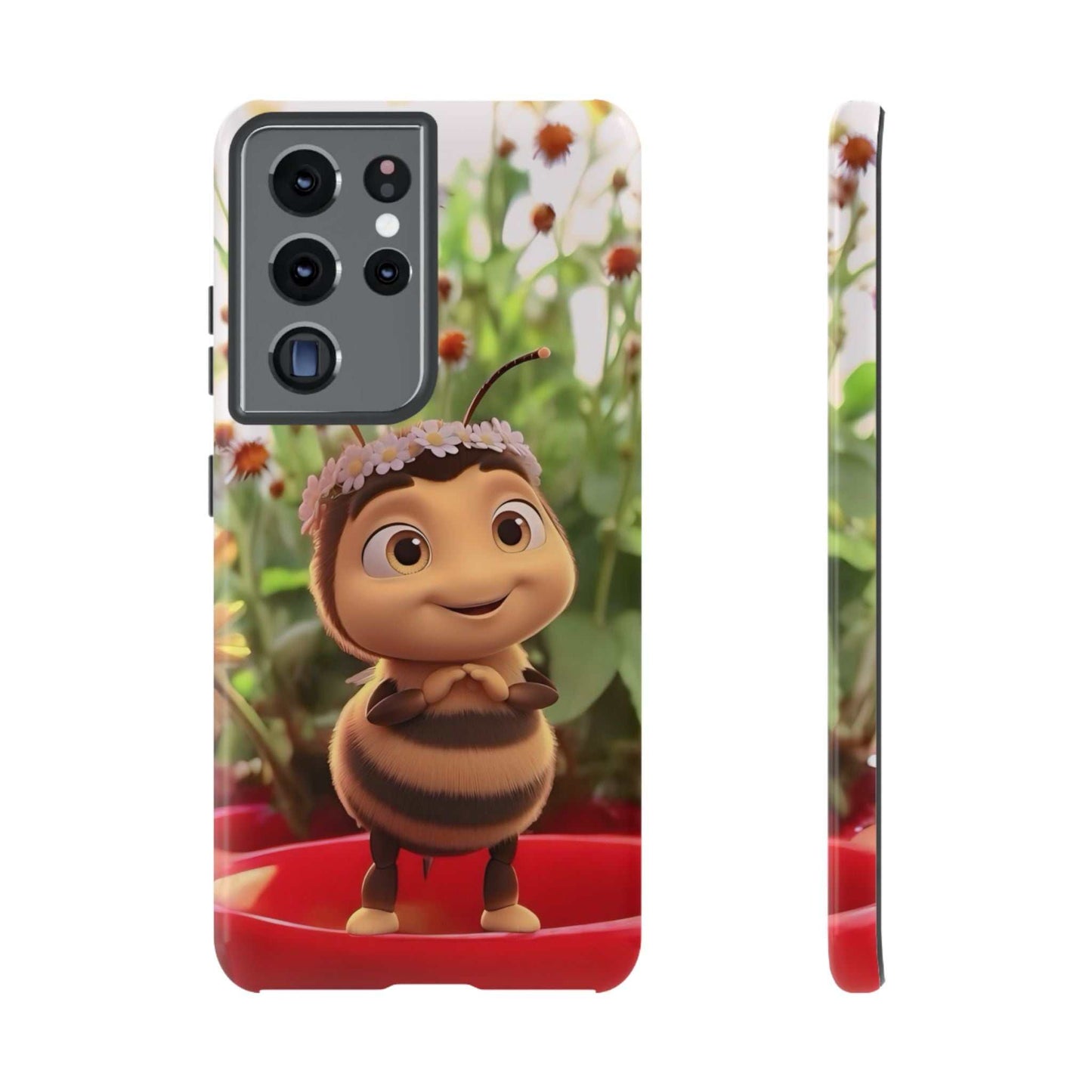 Cute BumbleBee Samsung Phone Case Designed By Littlebitz 