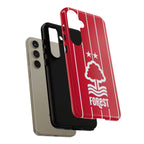 Nottingham Forest magnetic Samsung phone case with red colors and dual-layer protection