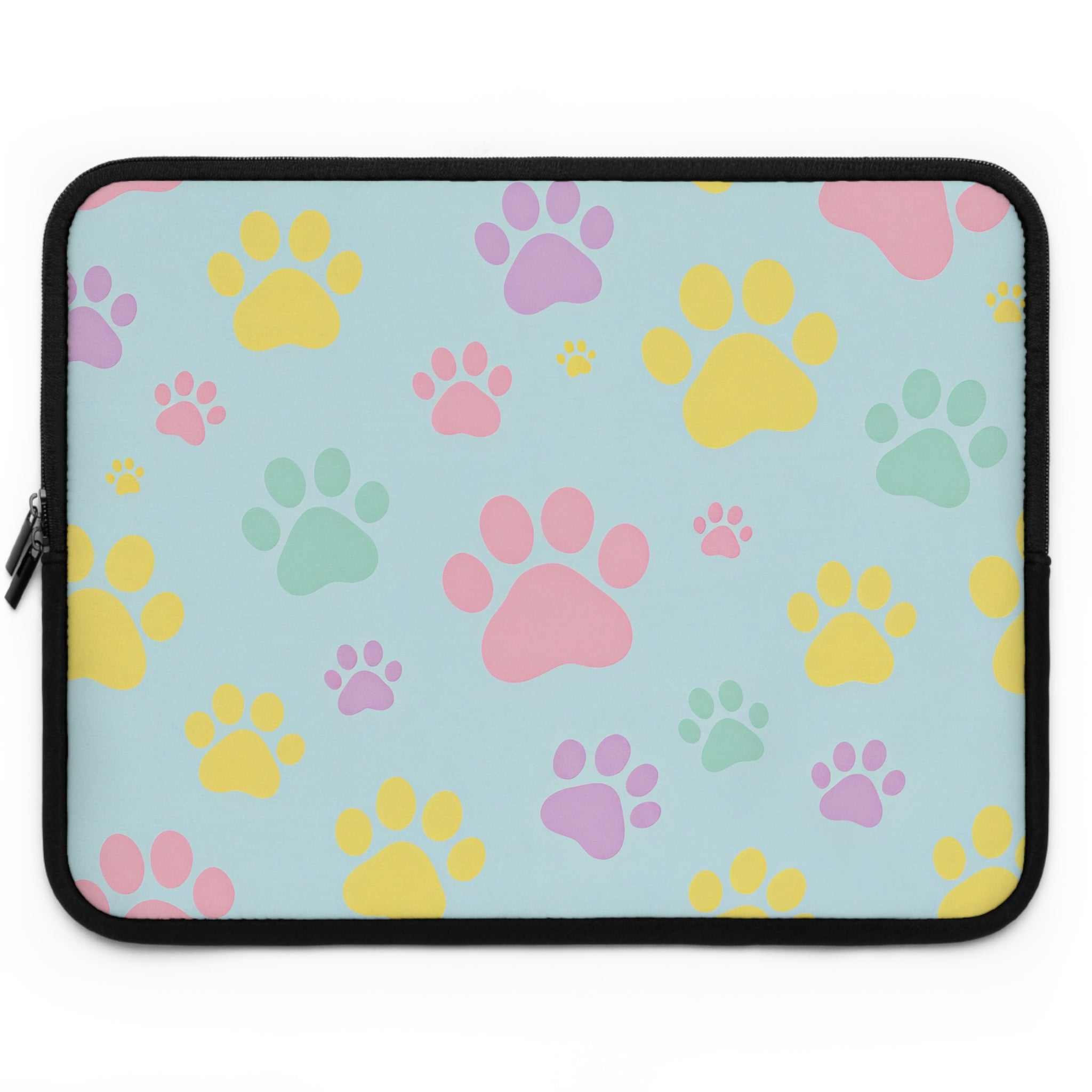Pastel Doggy Paw Laptop Sleeve