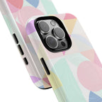 Pastel Geo Print iPhone Magsafe Phone Case