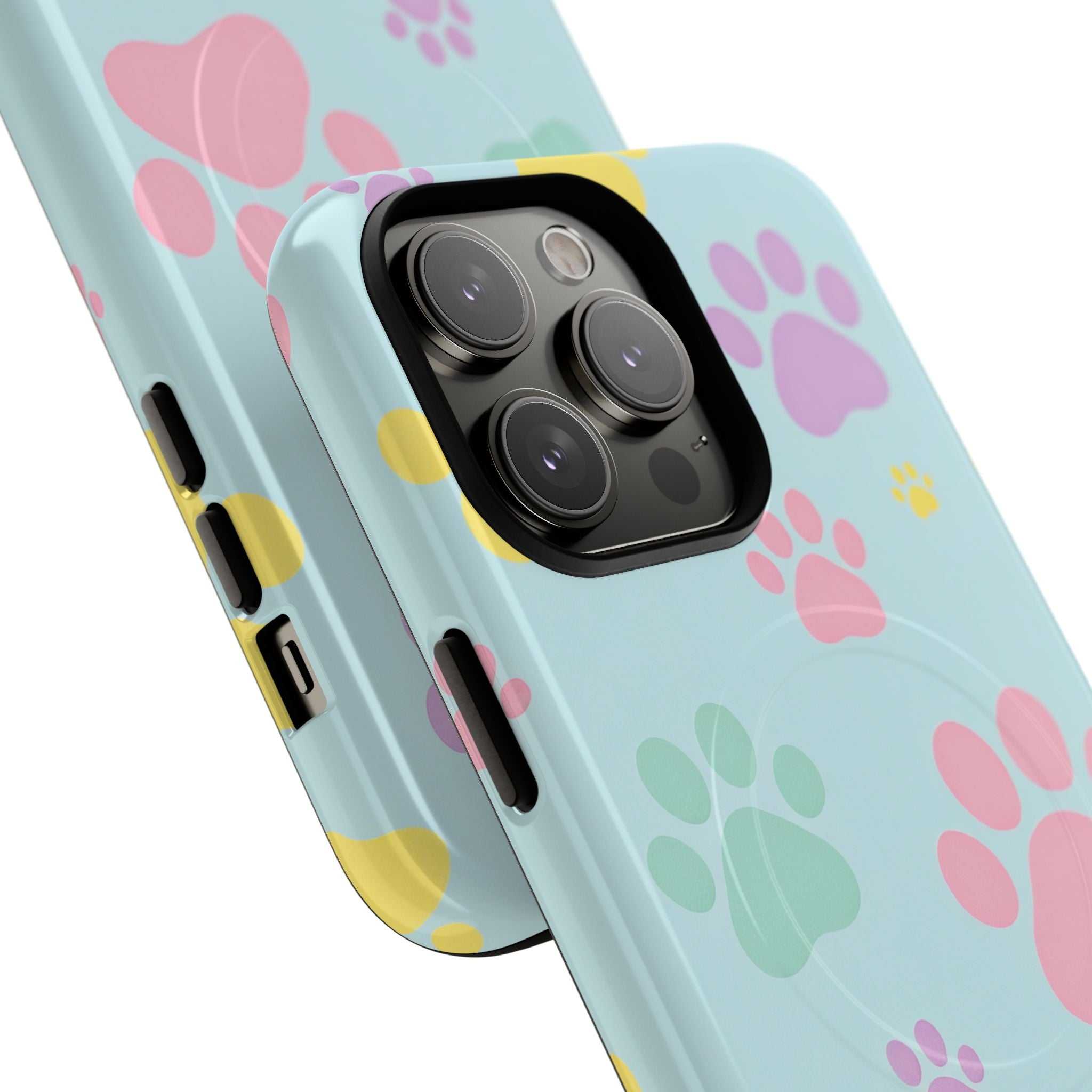 Pastel Doggy Paw iPhone Magsafe Phone Case