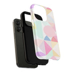Pastel Geo Print iPhone Magsafe Phone Case