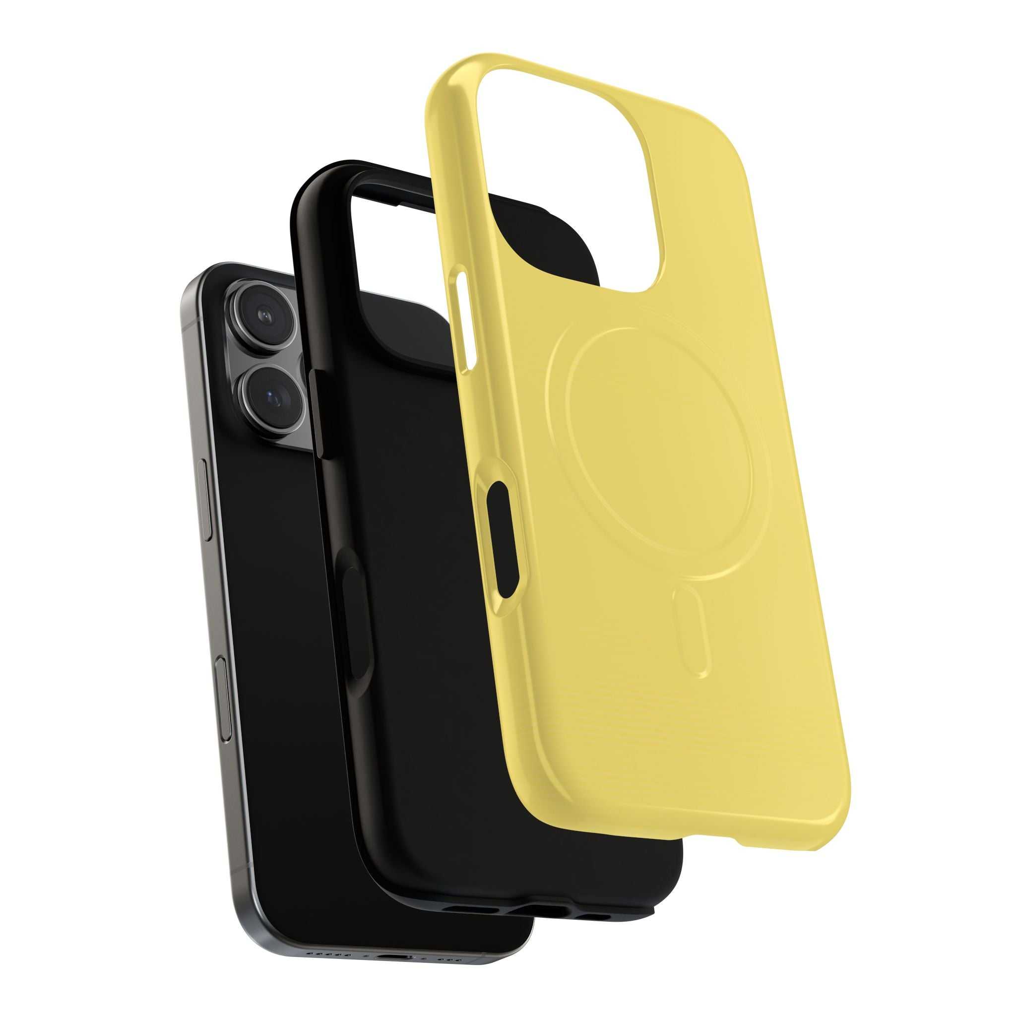 Lemon Yellow iPhone Magsafe Phone Case