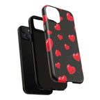 Black Hearts iPhone Magsafe Phone Case
