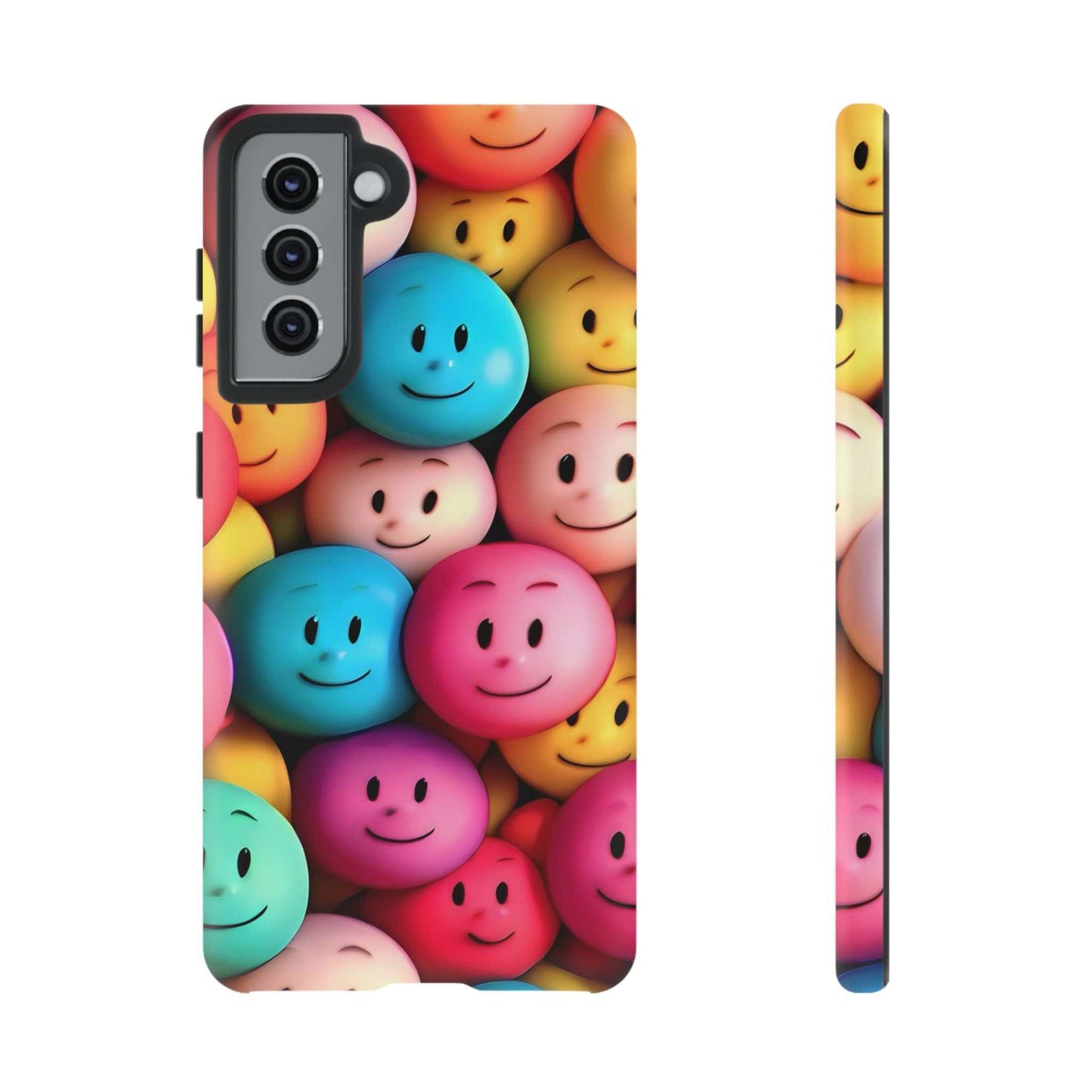 Fun smiley Faces Samsung Phone CaseLittlebitz 