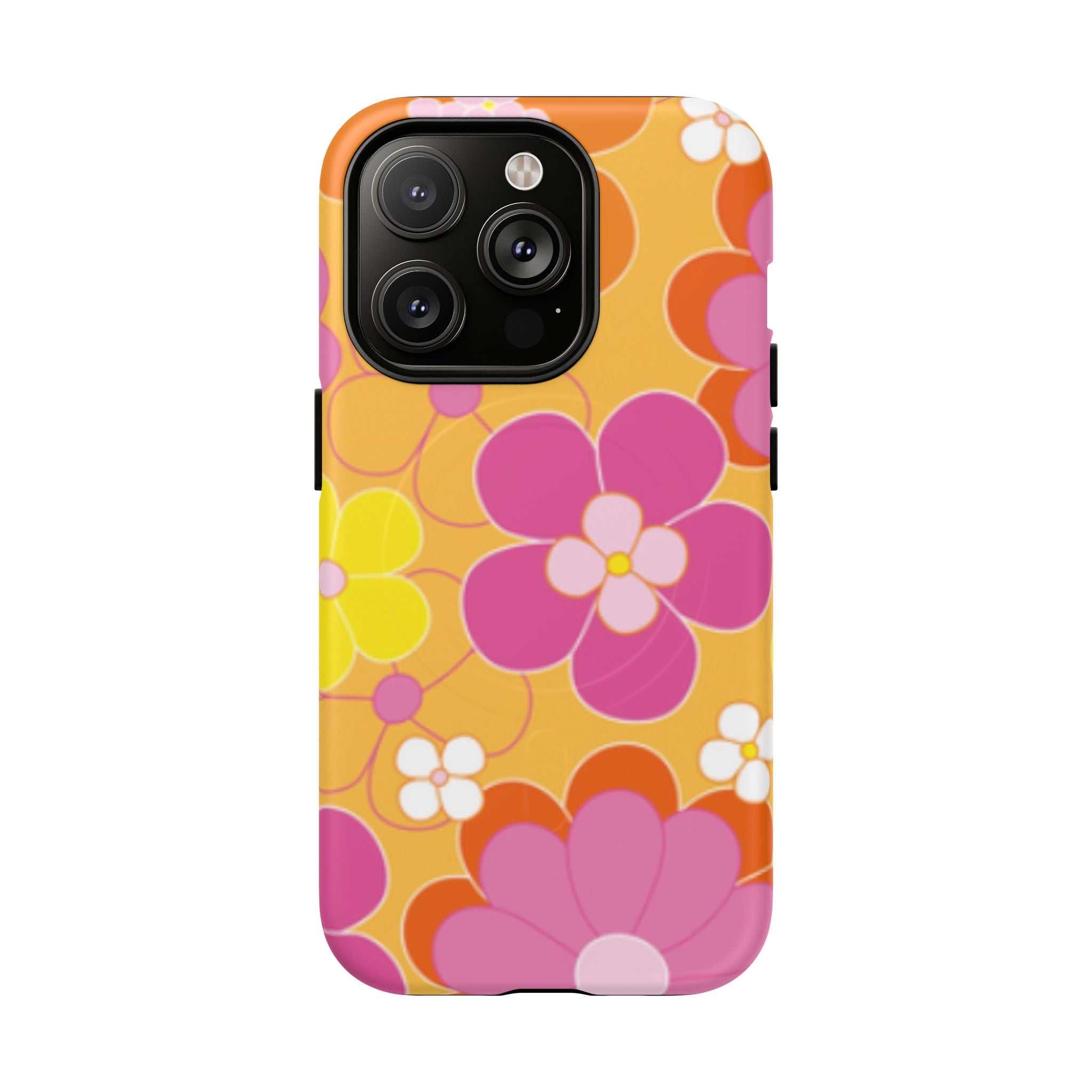 Retro Floral iPhone Magsafe Phone Case