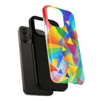 Geometric Pride Design iPhone Magsafe Phone Case