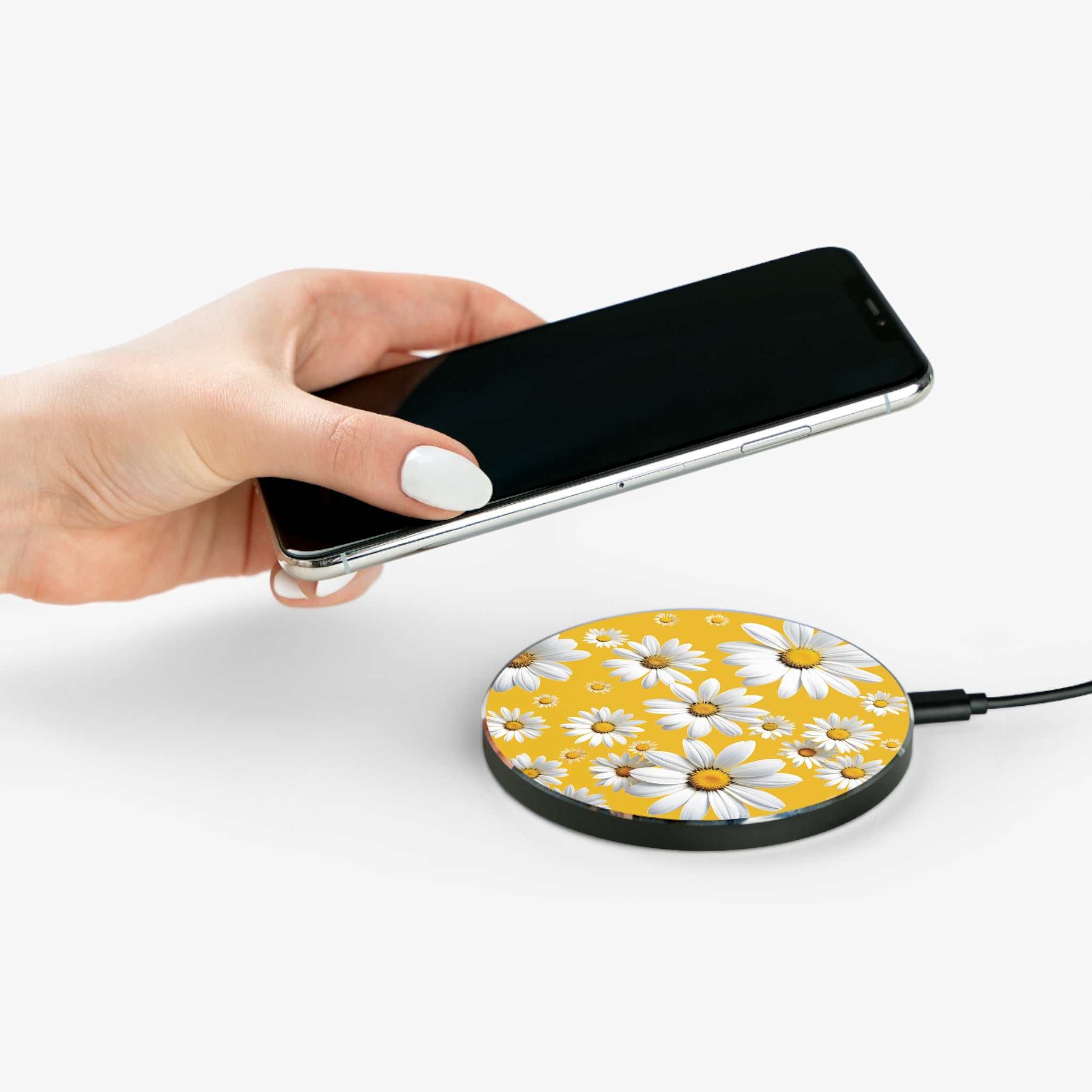 Yellow Daisy Design Wireless Charger