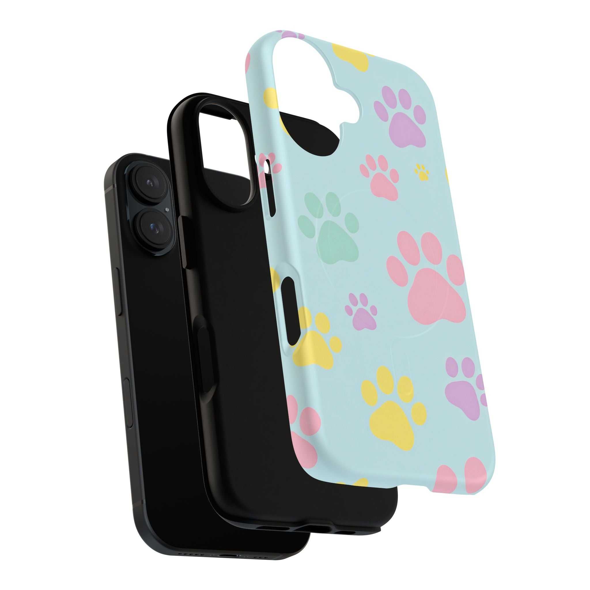 Pastel Doggy Paw iPhone Magsafe Phone Case