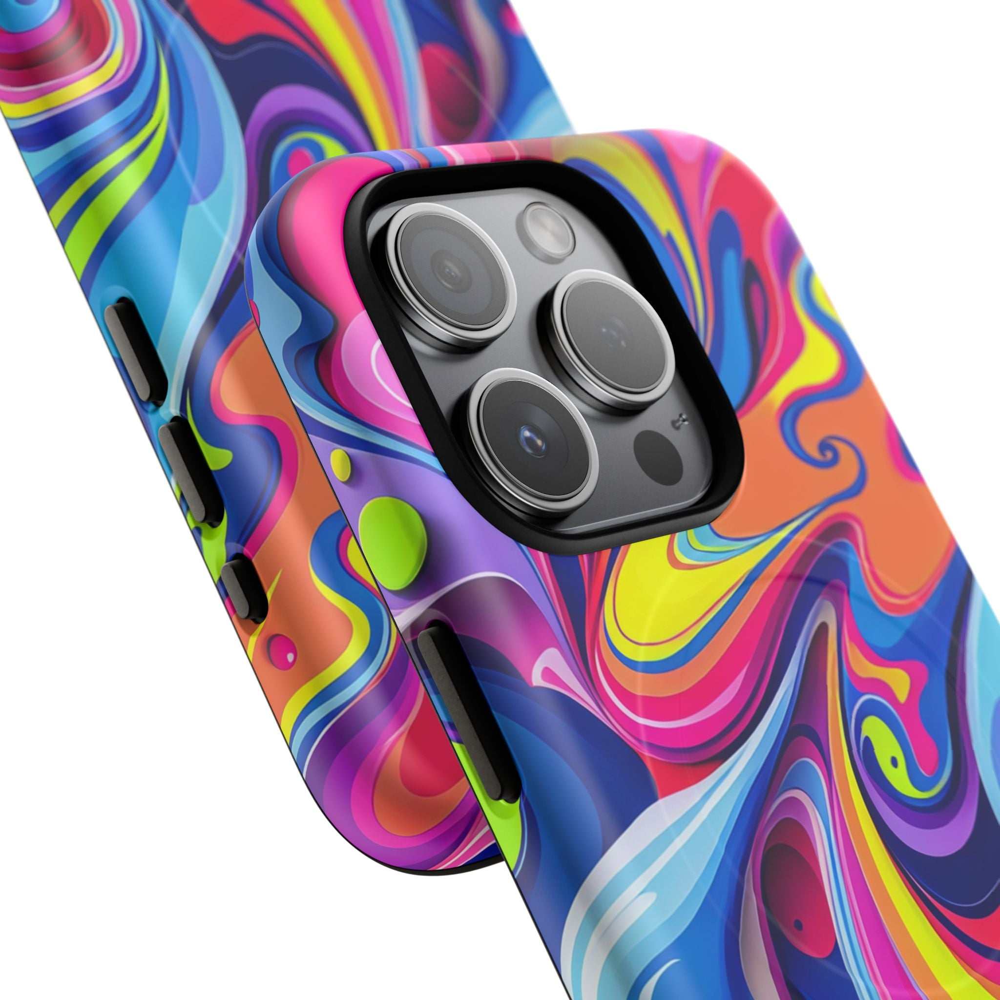 Vibrant Colour Splash iPhone Magsafe Phone Case