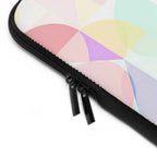 Pastel Geometric Print Laptop Sleeve