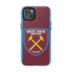 West Ham Utd MagSafe iPhone case with club crest in claret and blue colors