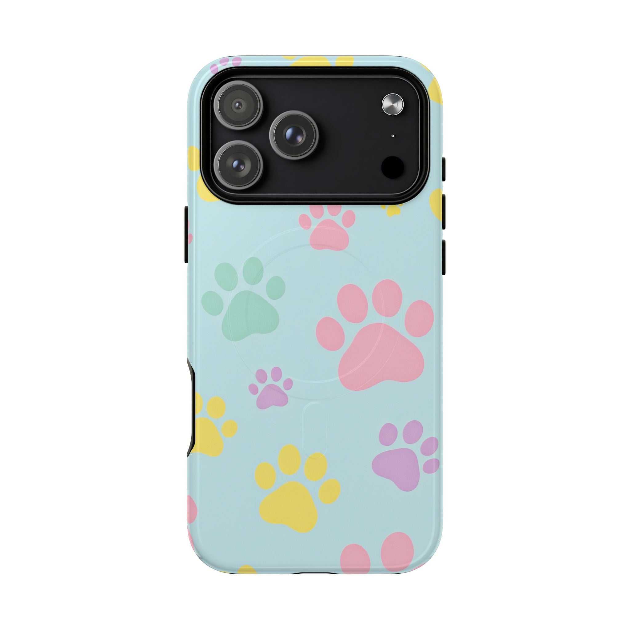Pastel Doggy Paw iPhone Magsafe Phone Case