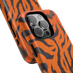Orange Tiger Print iPhone Magsafe Phone Case