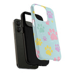 Pastel Doggy Paw iPhone Magsafe Phone Case