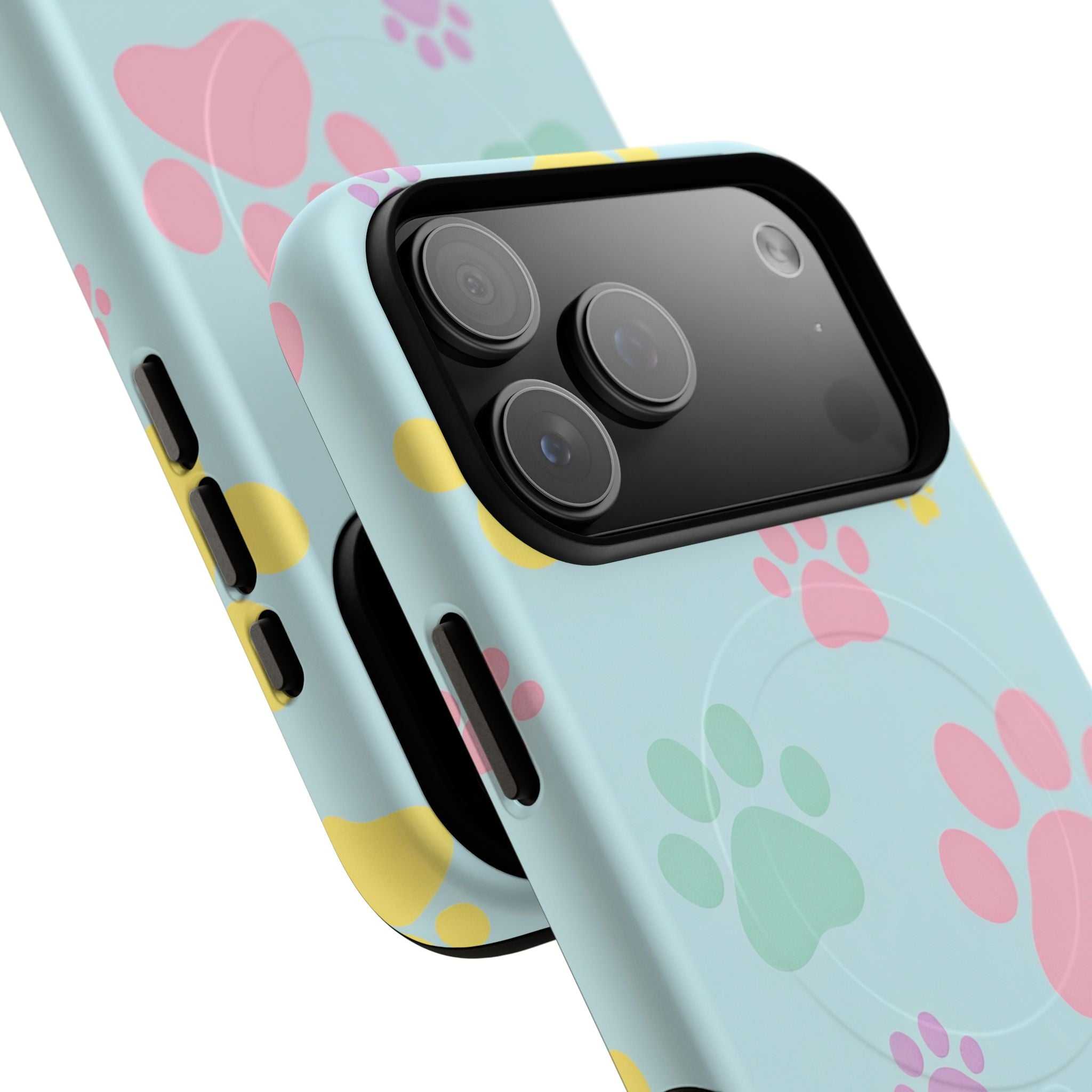 Pastel Doggy Paw iPhone Magsafe Phone Case