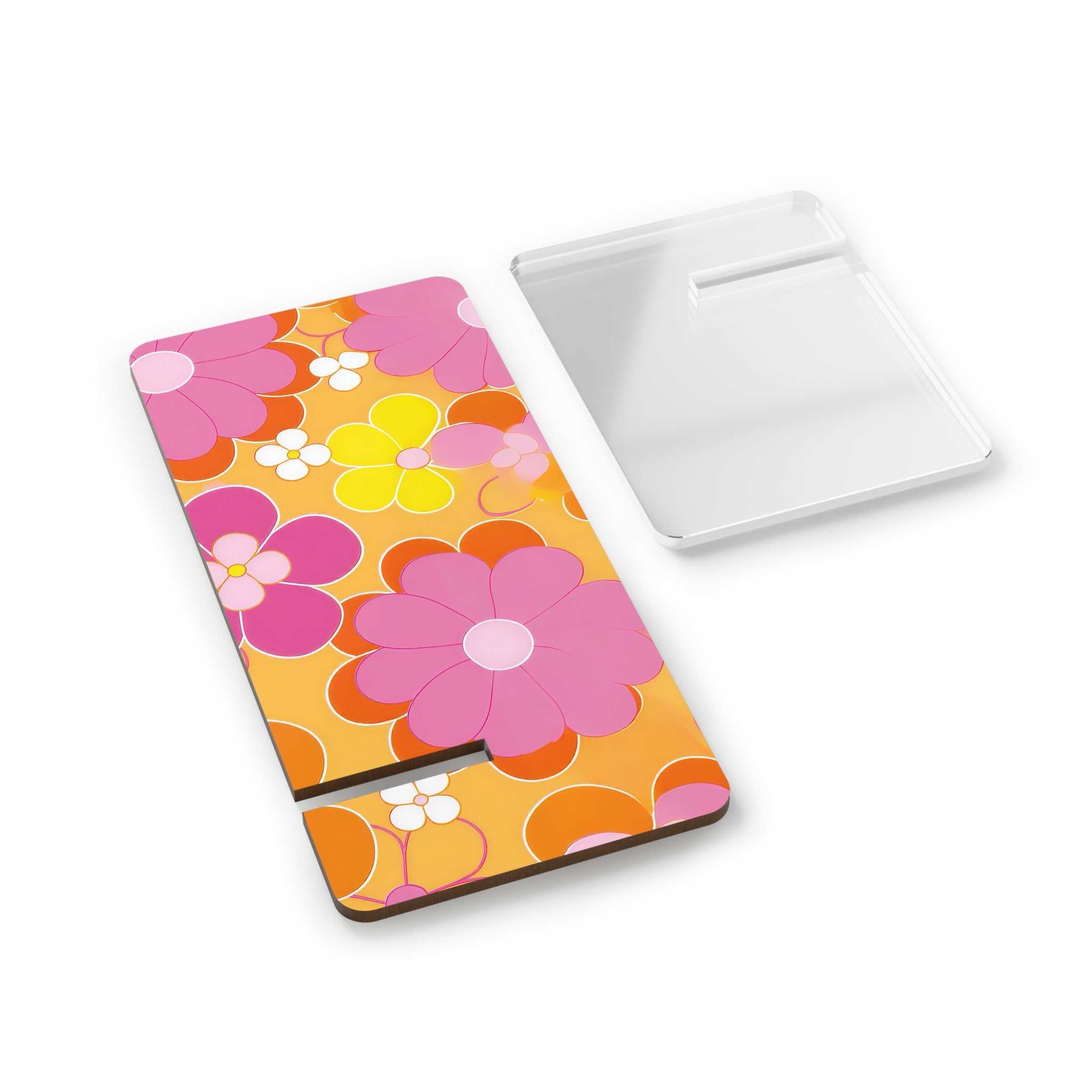 Retro Floral Phone Display Stand