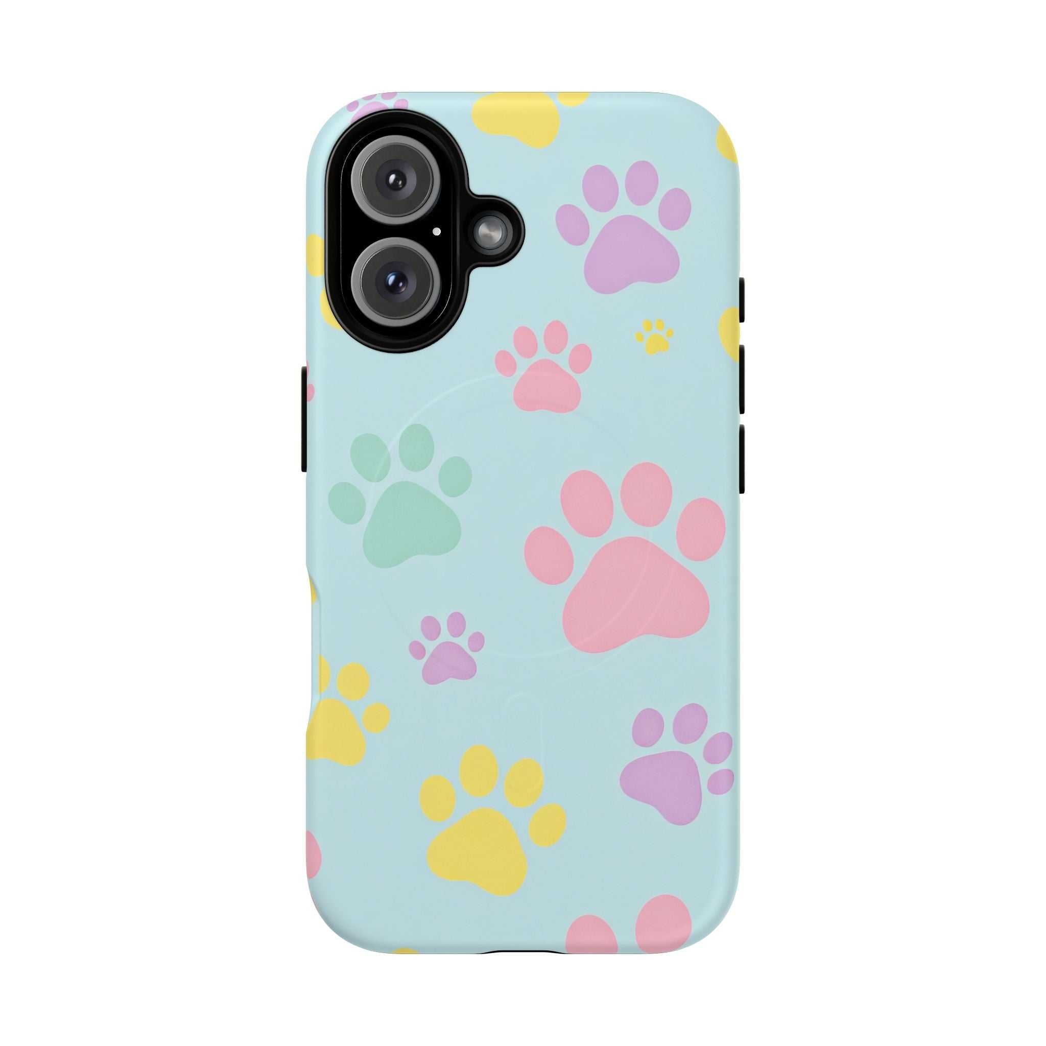 Pastel Doggy Paw iPhone Magsafe Phone Case