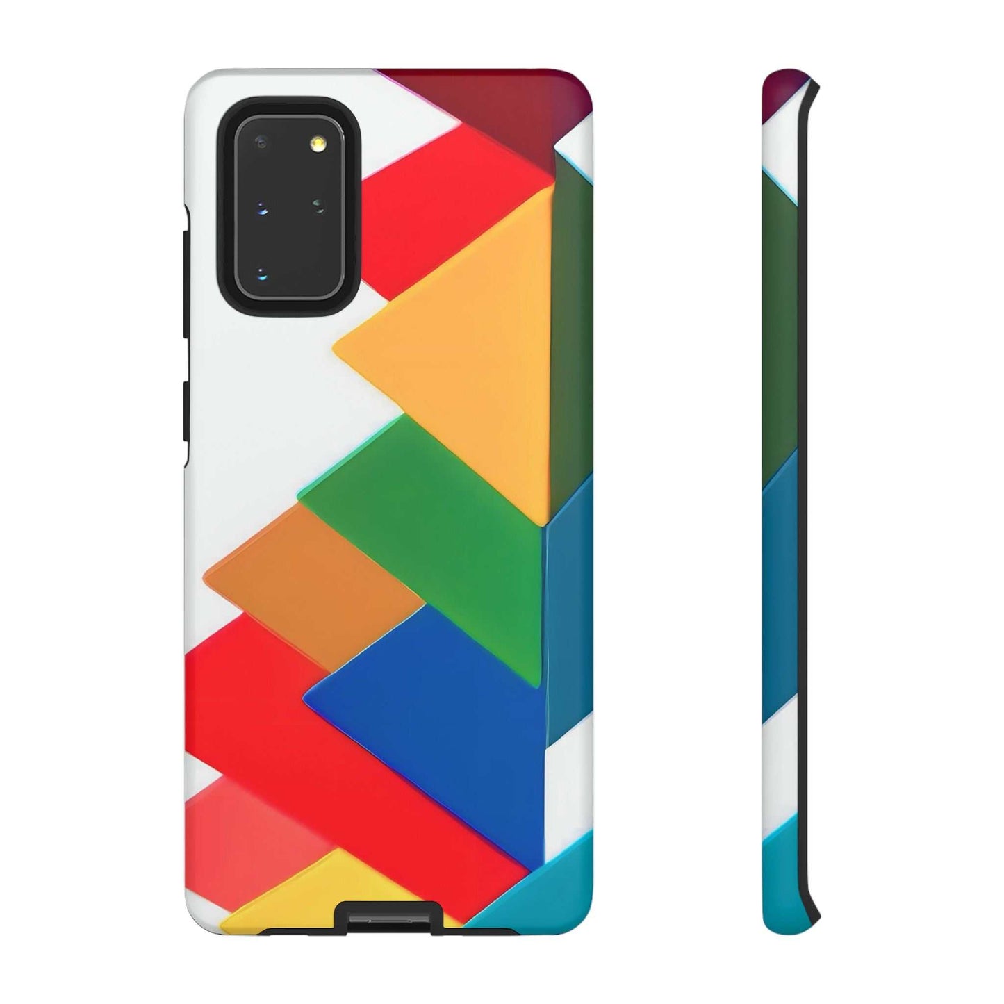 Colourful Print Samsung Phone Case Designed By Littlebitz 