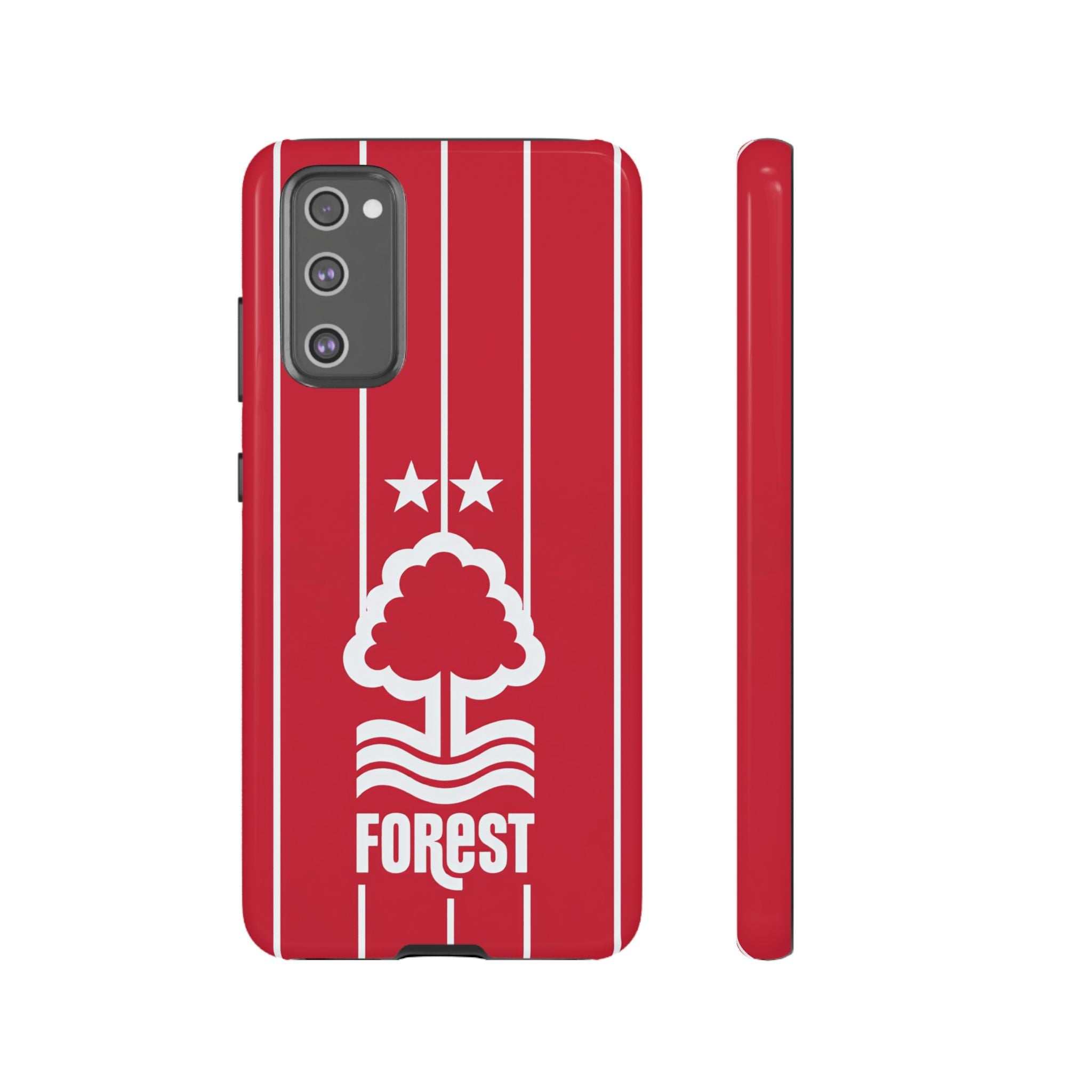 Nottingham Forest Magnetic Samsung phone case with red design and dual-layer protection