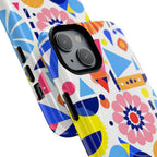 Bright Geo Print iPhone Magsafe Phone Case