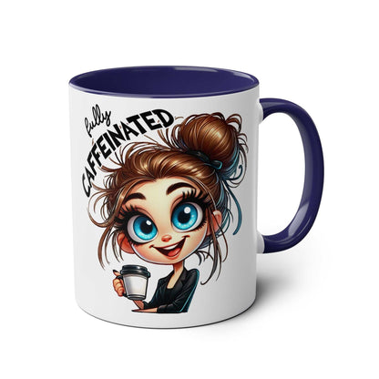 Fun Sarcastic Coffee Mug with humorous design and glossy finish, 11oz ceramic, available in 7 colors.