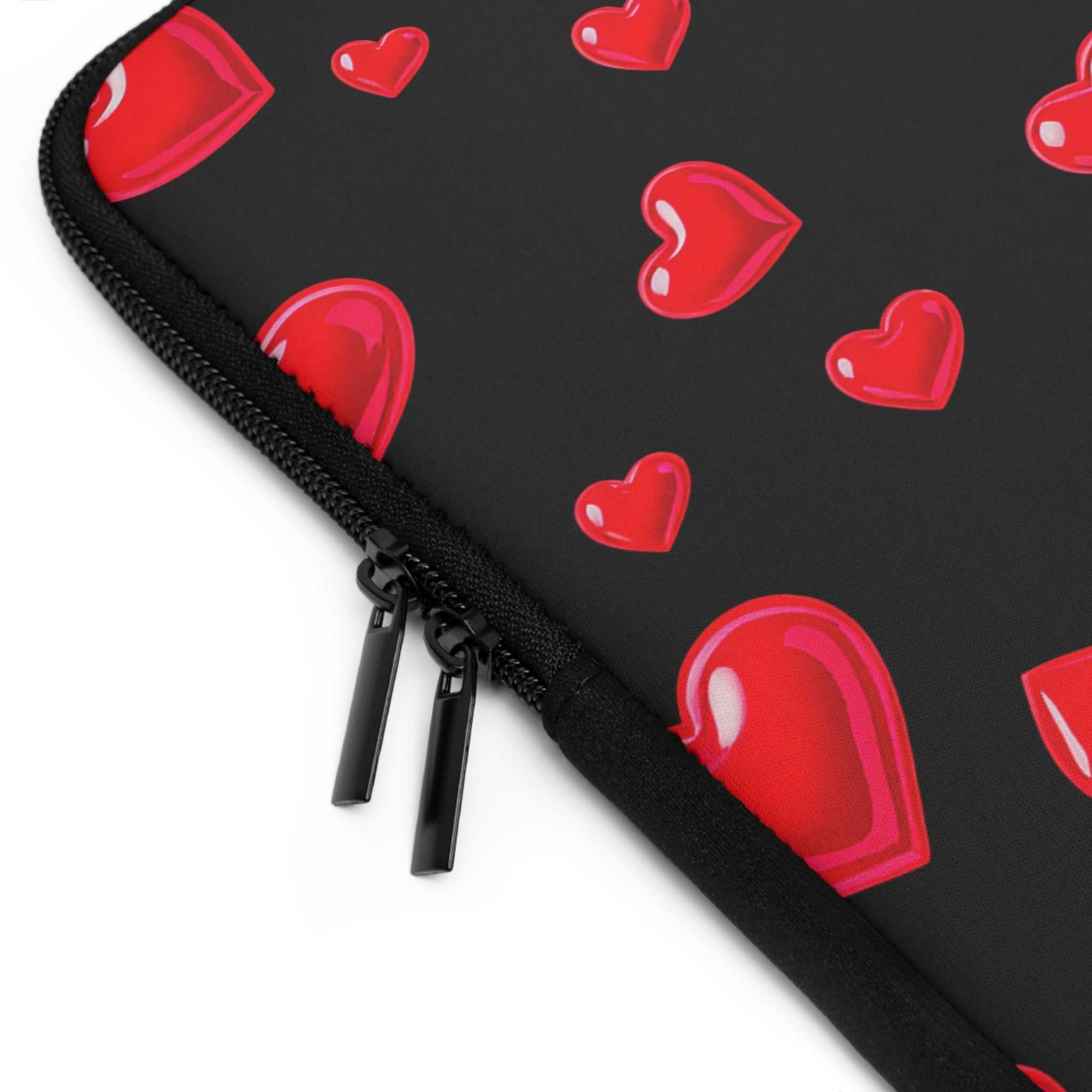 Black Heart Laptop Sleeve