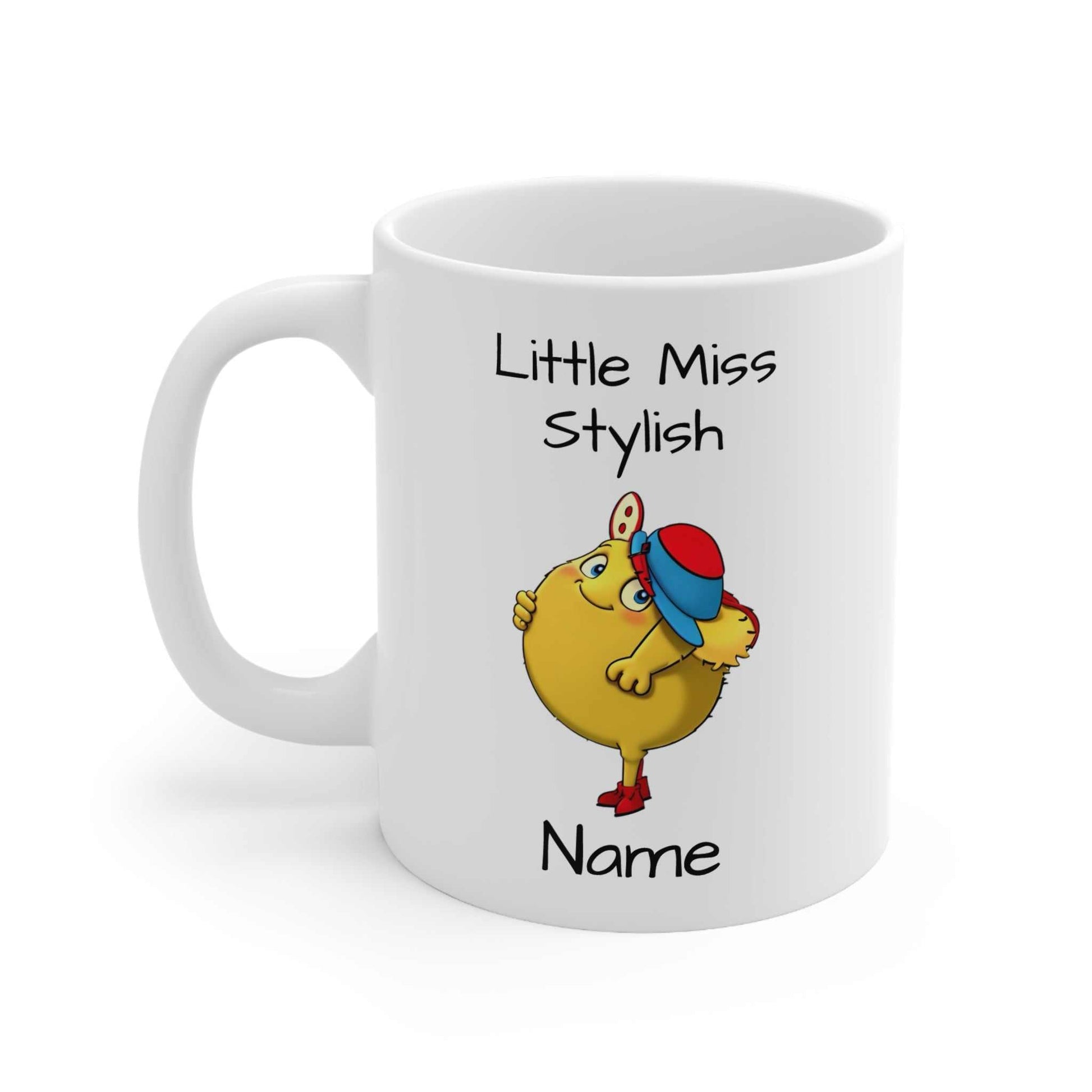 Personalised Little Miss Stylish Ceramic Mug Created By Littlebitz