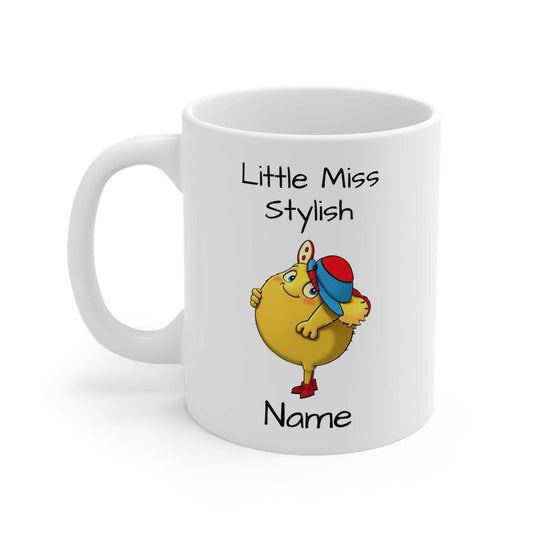 Personalised Little Miss Stylish Ceramic Mug Created By Littlebitz