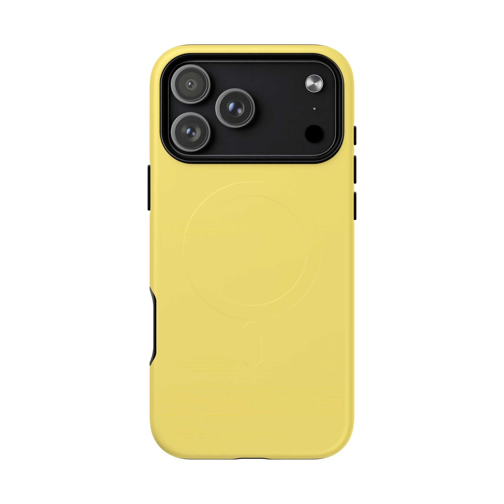 Lemon Yellow iPhone Magsafe Phone Case