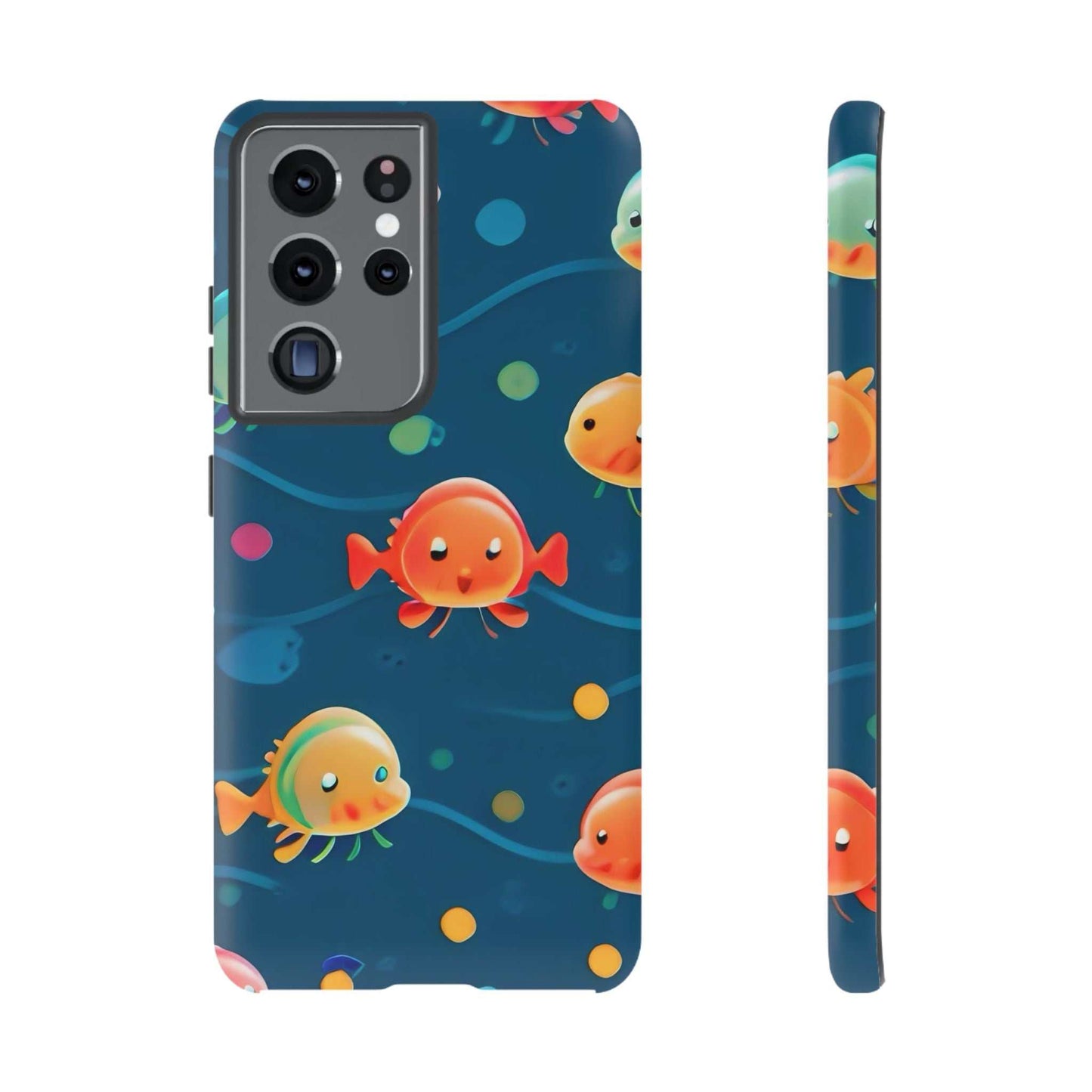 Fun Fish Samsung Phone Case Designed By Littlebitz 