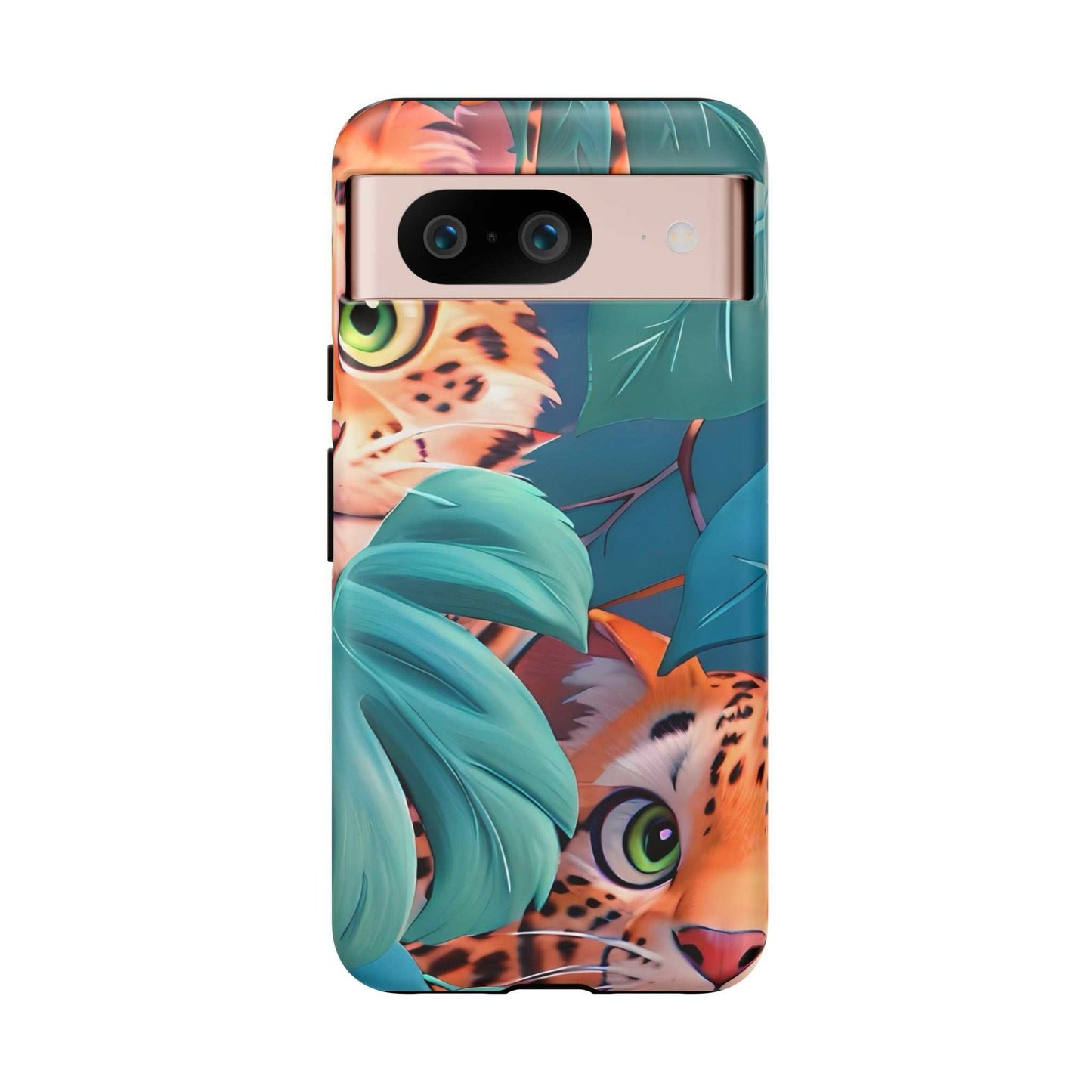 Cute Tiger Google Pixel Phone Case deigned by Littlebitz 