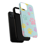Pastel Doggy Paw iPhone Magsafe Phone Case