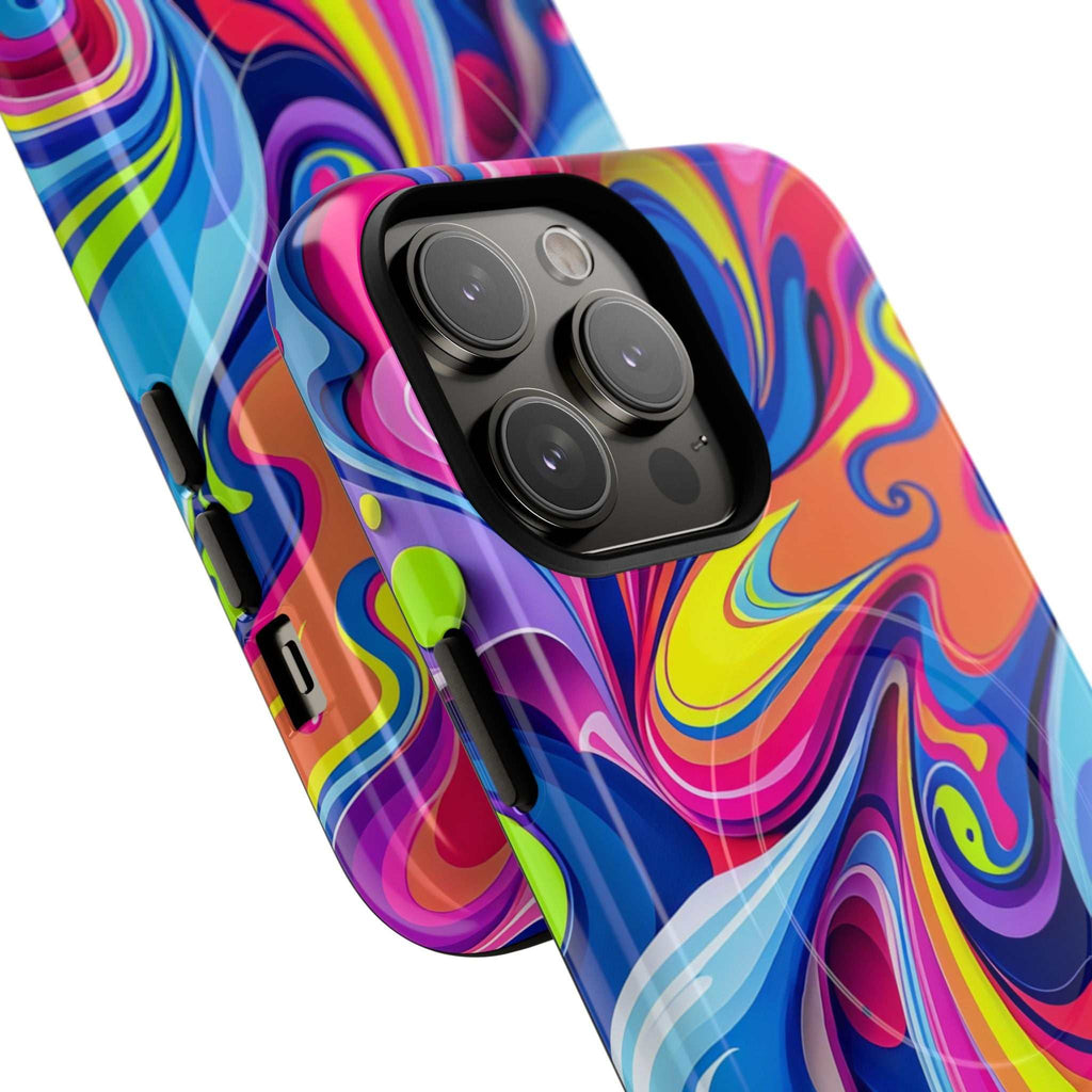 Vibrant Colour Splash iPhone Magsafe Phone Case