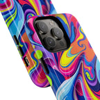Vibrant Colour Splash iPhone Magsafe Phone Case