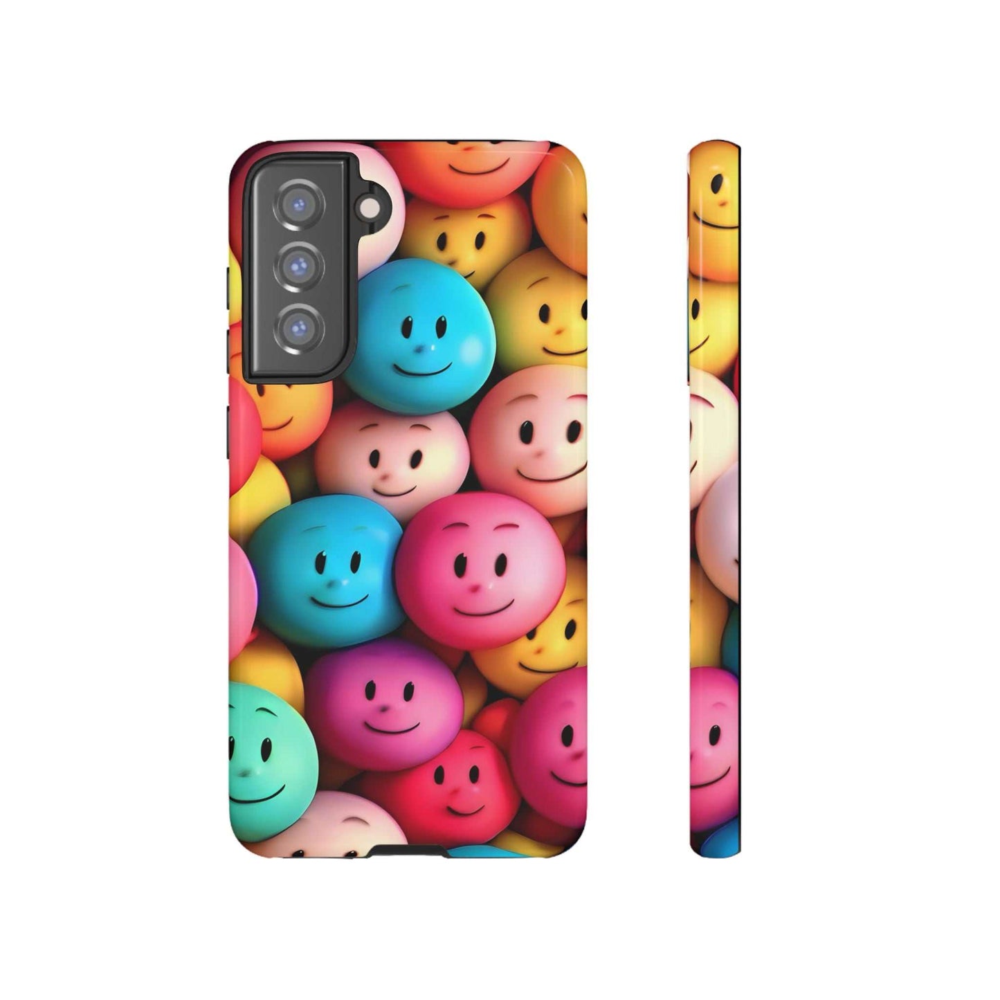 Fun smiley Faces Samsung Phone CaseLittlebitz 