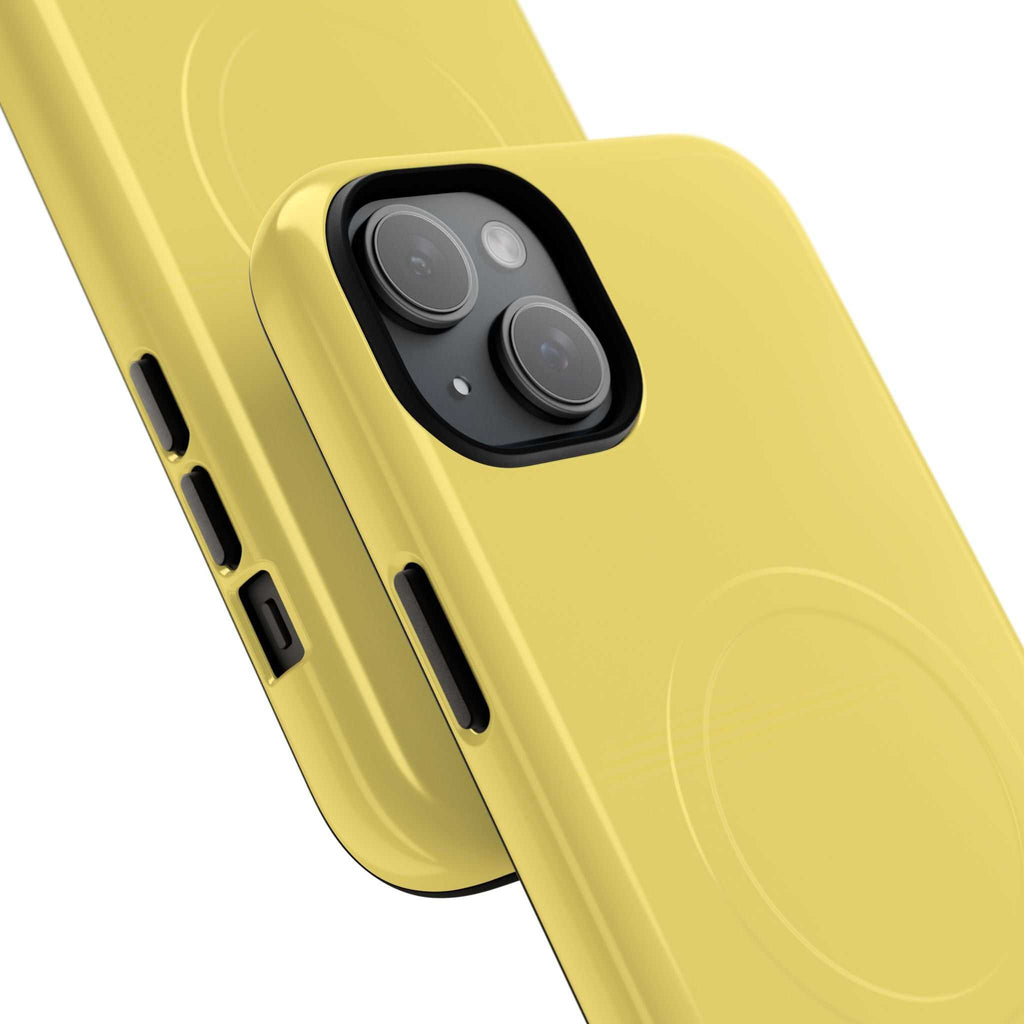 Lemon Yellow iPhone Magsafe Phone Case
