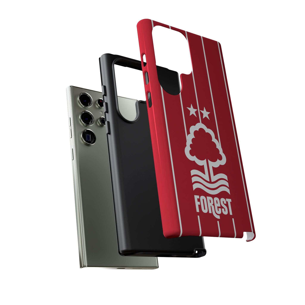 Nottingham Forest magnetic Samsung phone case with dual-layer protection and club crest design