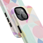 Pastel Geo Print iPhone Magsafe Phone Case