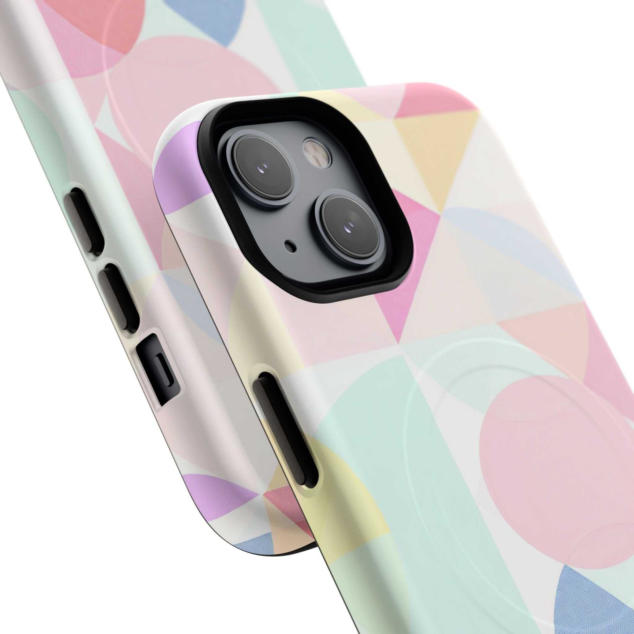 Pastel Geo Print iPhone Magsafe Phone Case