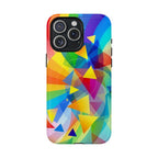 Geometric Pride Design iPhone Magsafe Phone Case