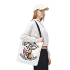 Professional Gobbler Funny Tote Bag with cheeky design, durable spun polyester, multiple sizes and handle colors