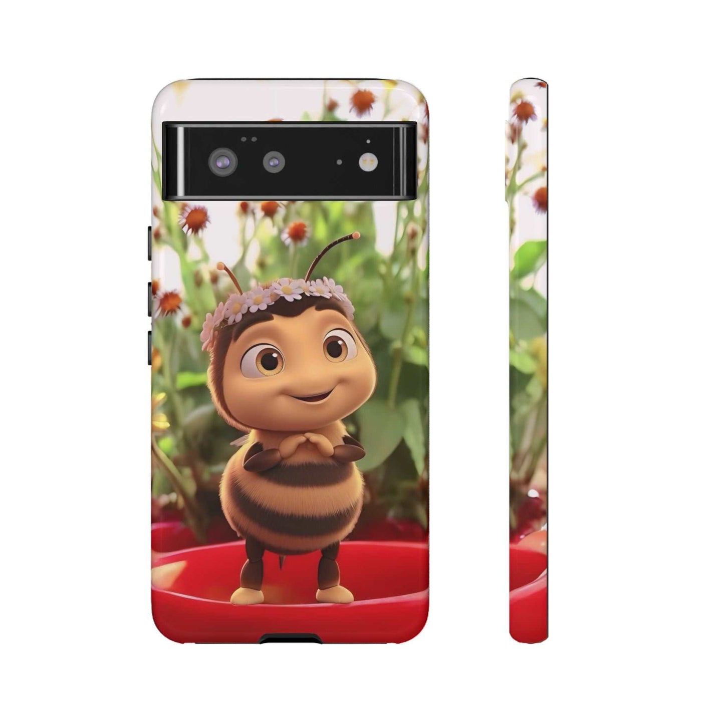 Cute Bumblebee Google Pixel Phone Case Designed By Littlebitz 