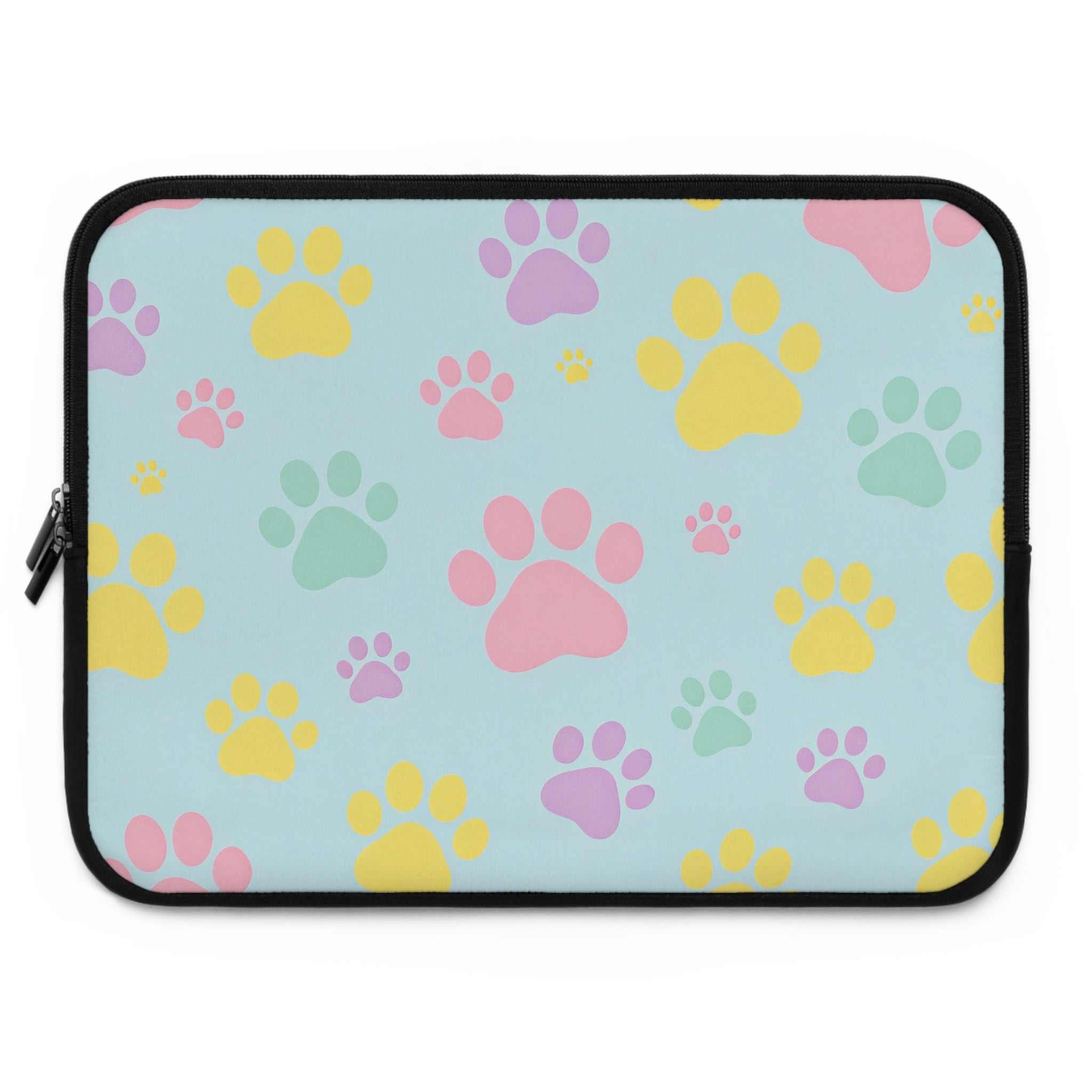 Pastel Doggy Paw Laptop Sleeve