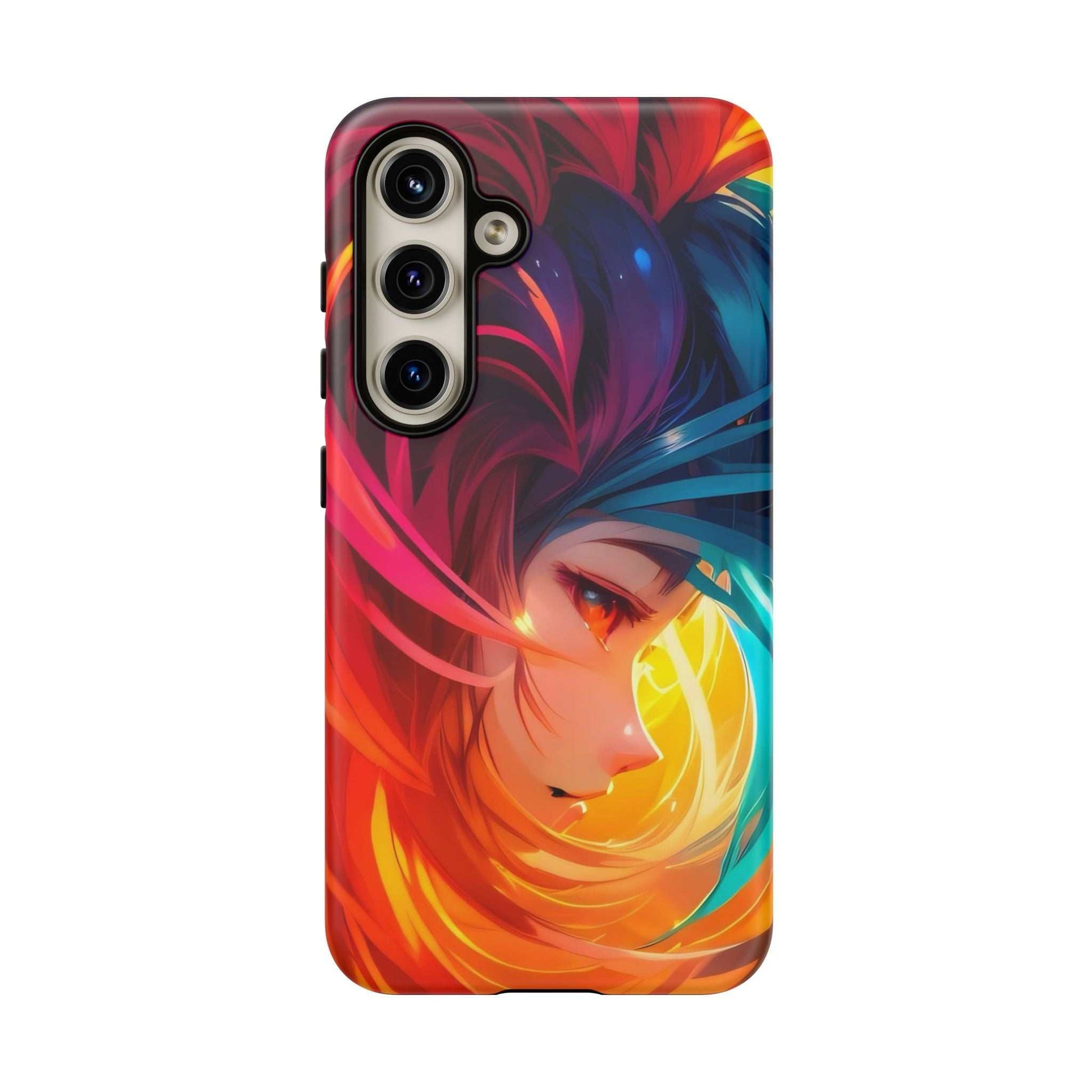 Colourful Anime Samsung Phone Case Designed By Littlebitz 